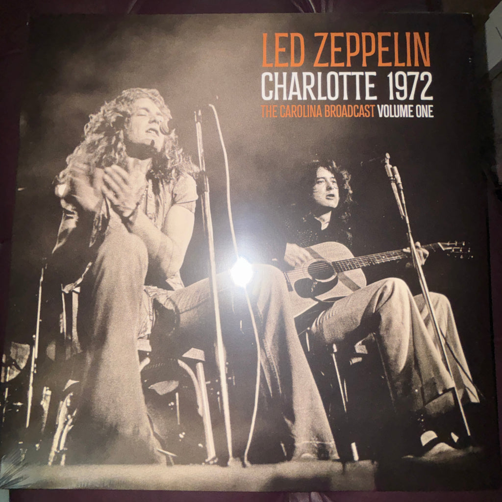 Led Zeppelin - Charlotte 1972 Volume 1: The Carolina Broadcast, 2LP GATEFOLD JKT