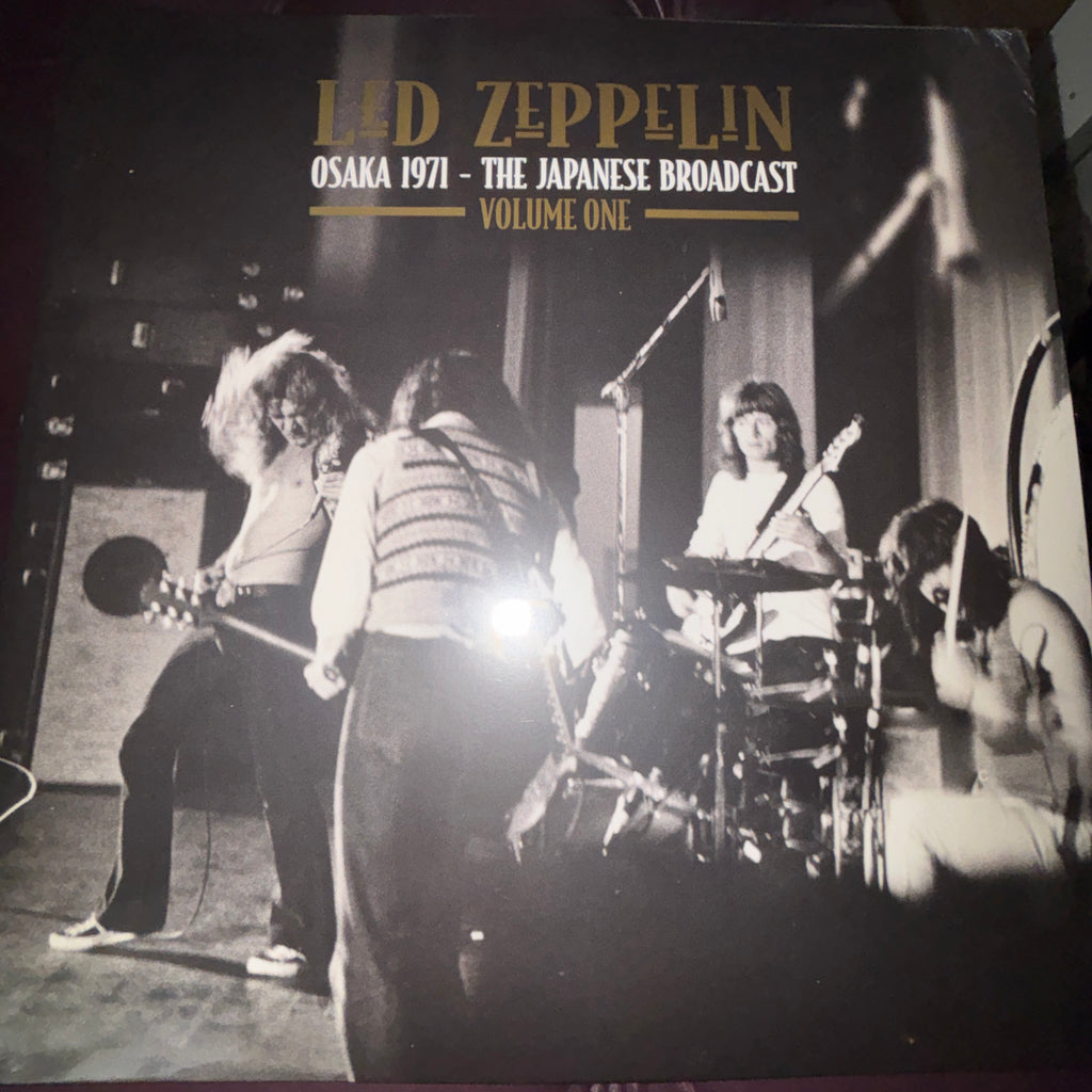Led Zeppelin - OSAKA 1971, Volume 1: The JAPANESE Broadcast, 2LP GATEFOLD JKT