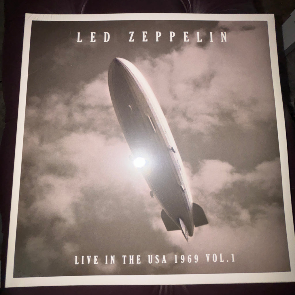 Led Zeppelin: Live In The USA 1969 Volume 1, 2LP Vinyl SET, GATEFOLD JACKET, NEW