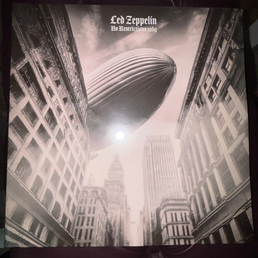 Led Zeppelin No Restrictions 1969, Clear Vinyl 2LP VINYL LP SET, New