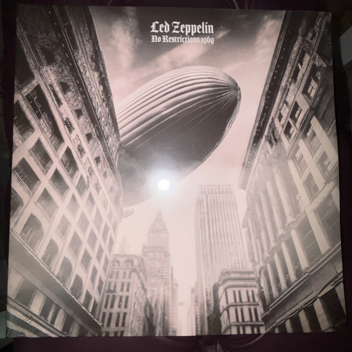 Led Zeppelin No Restrictions 1969, Clear Vinyl 2LP VINYL LP SET, New