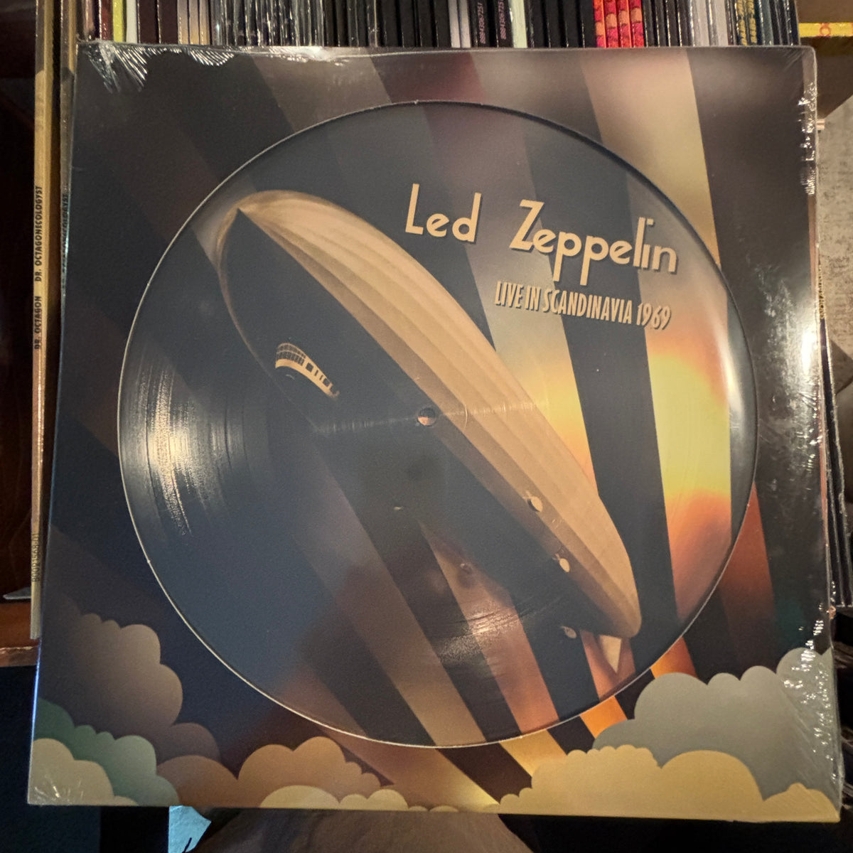 LED Zeppelin, Live In Scandinavia 1969, VINYL PICTURE DISC LP, NEW