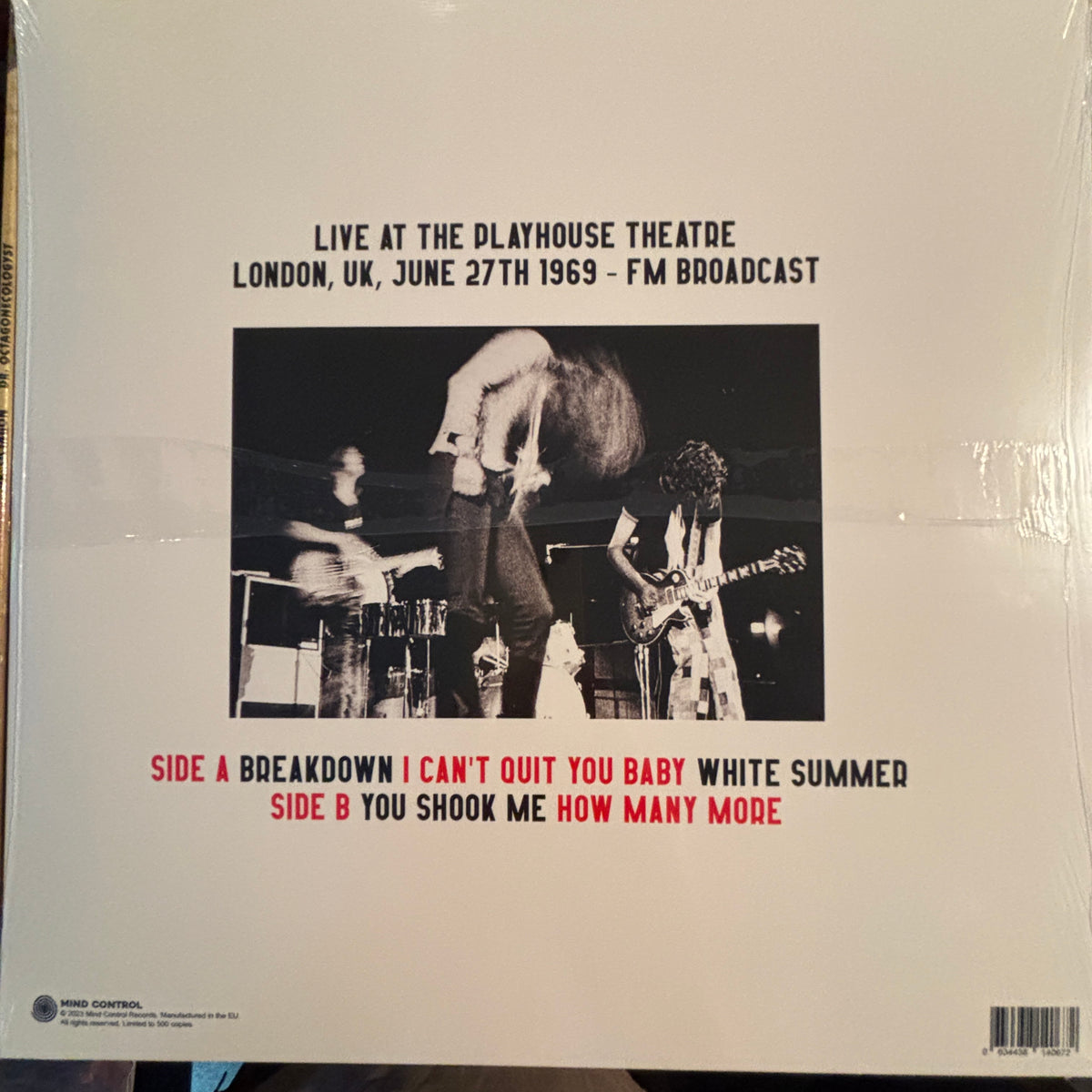 Led Zeppelin - One Night Stand: The London Broadcast 1969, VINYL LP