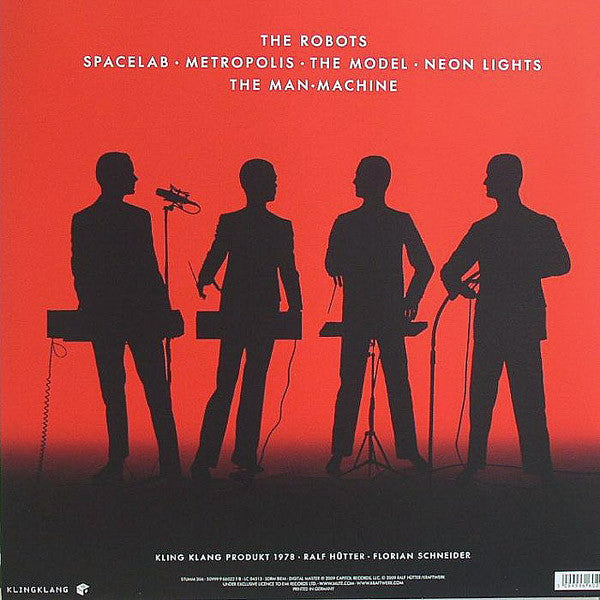 KRAFTWERK, THE MAN-MACHINE, 2LP 180 GRAM VINYL LP, NEW