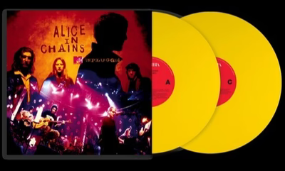 Alice In Chains, Unplugged Limited Edition, Vinyl Voice Edition, Yellow Colored Vinyl 2LP