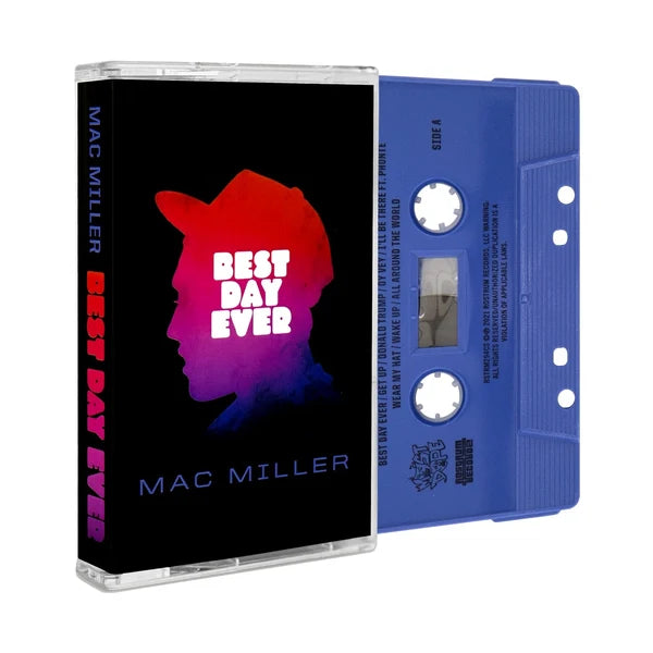Mac Miller, BEST DAY EVER, Indie Exclusive, Limited Edition, PURPLE Colored CASSETTE TAPE, NEW & SEALED