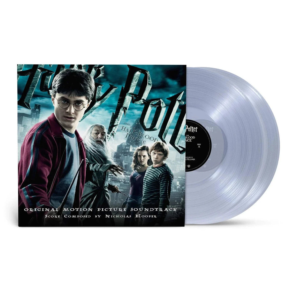 Harry Potter & The Half-Blood Prince, Clear COLORED 2LP Vinyl SET GATEFOLD JKT