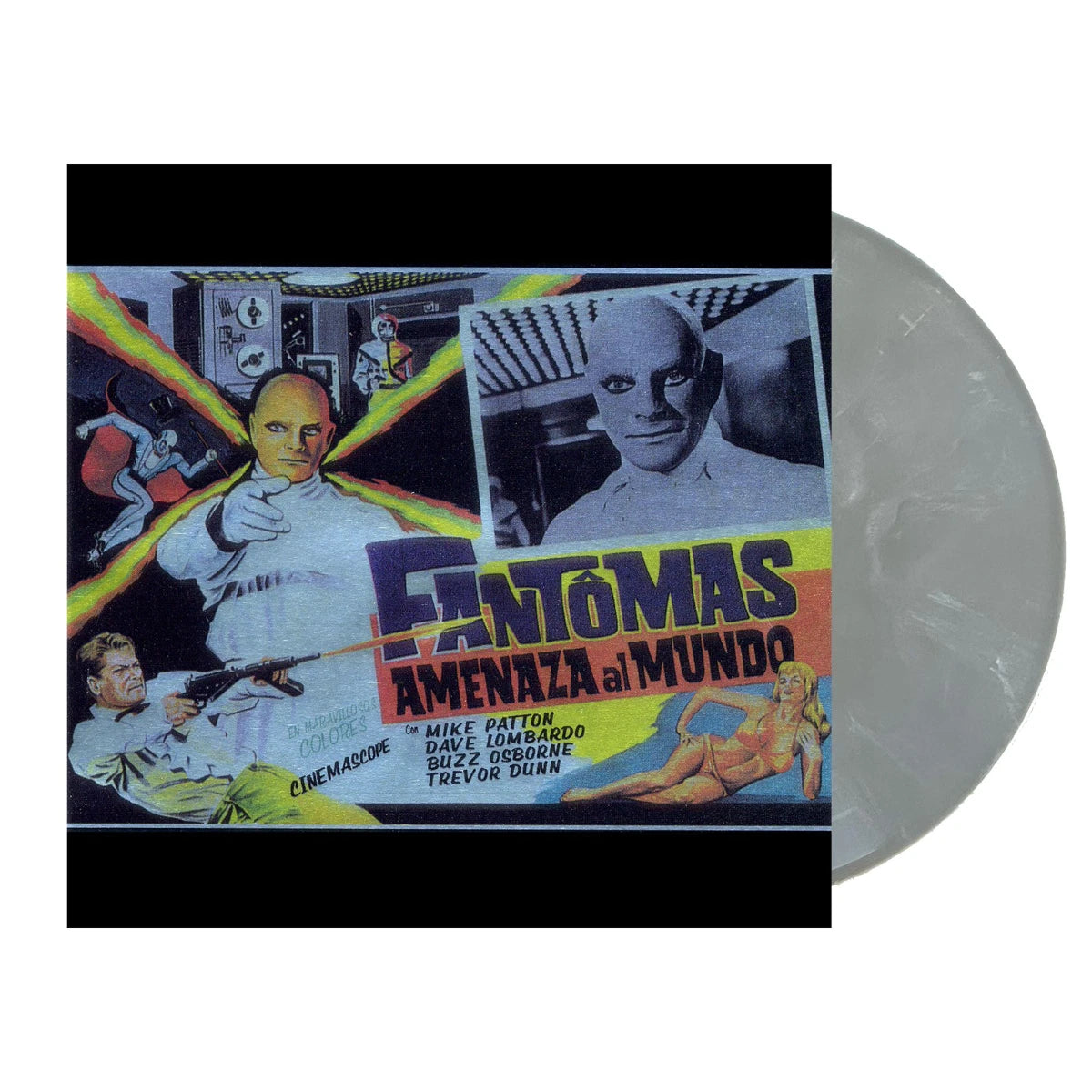 Fantomas, SELF TITLED, 180 GRAM Silver Streak COLORED VINYL LP, MR BUNGLE