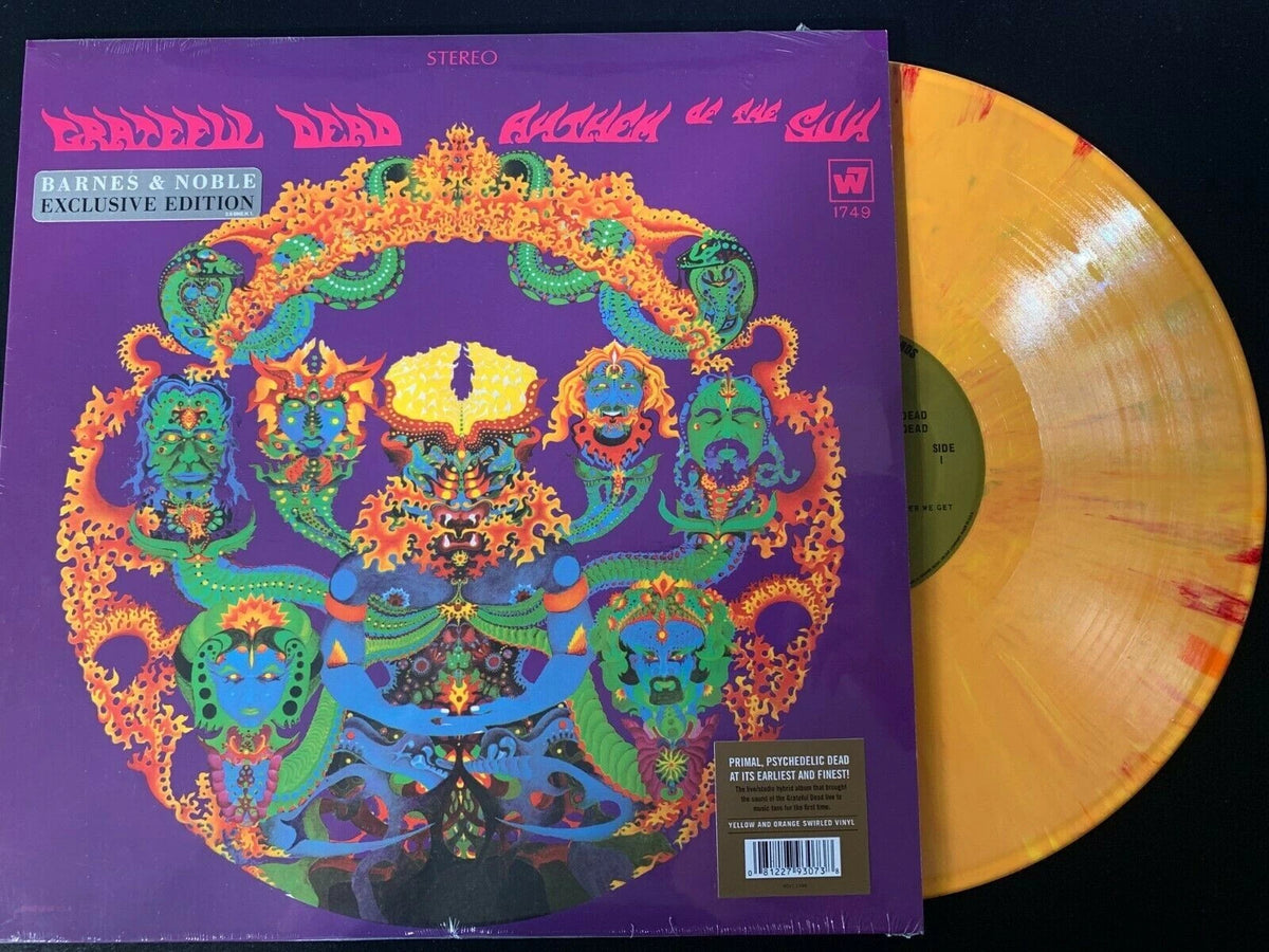 GRATEFUL DEAD, ANTHEM OF THE SUN, 180g YELLOW SWIRLED COLORED VINYL LTD ED, NEW