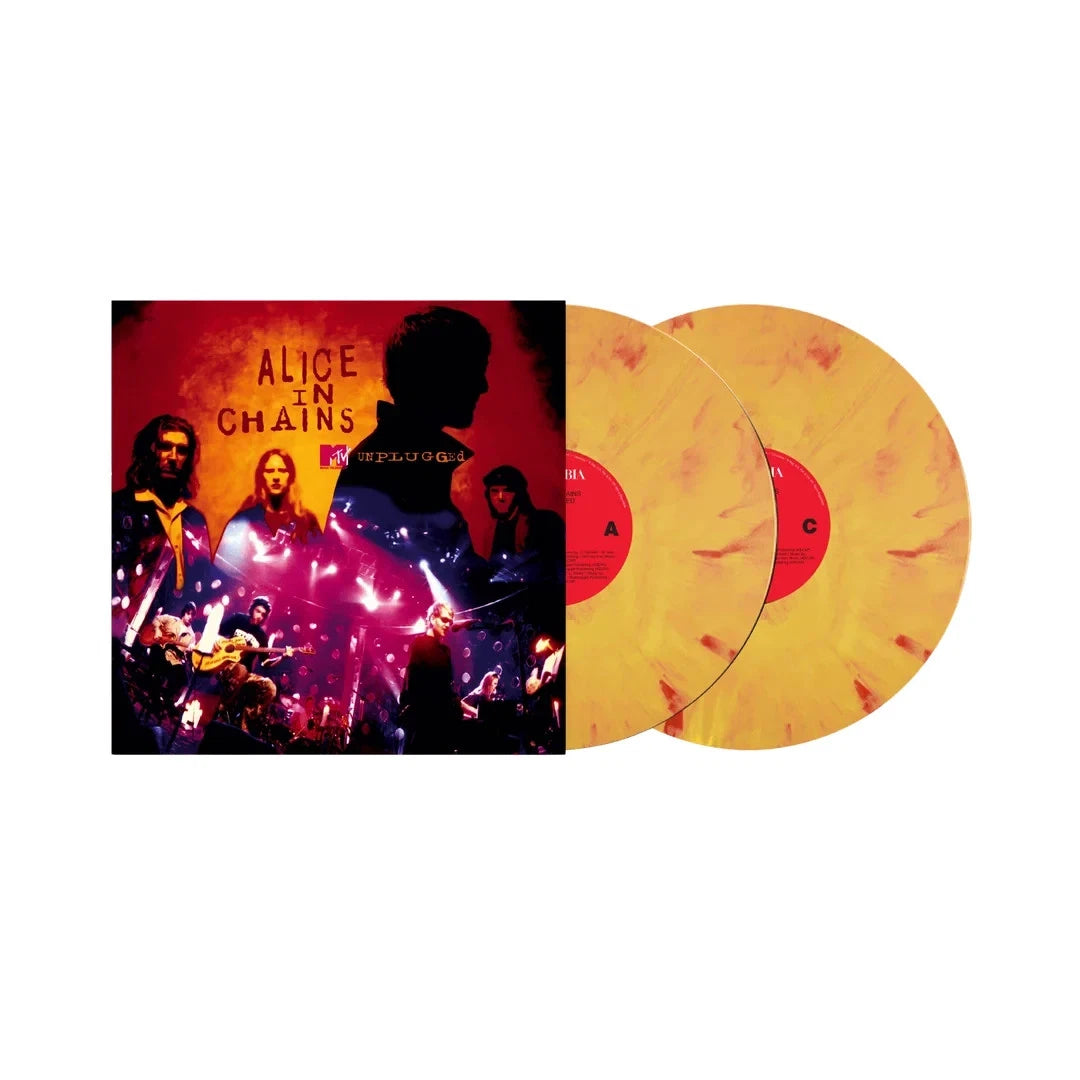 ALICE IN CHAINS, MTV Unplugged 2LP SOLAR FLARE COLORED Vinyl Store Exclusive NEW