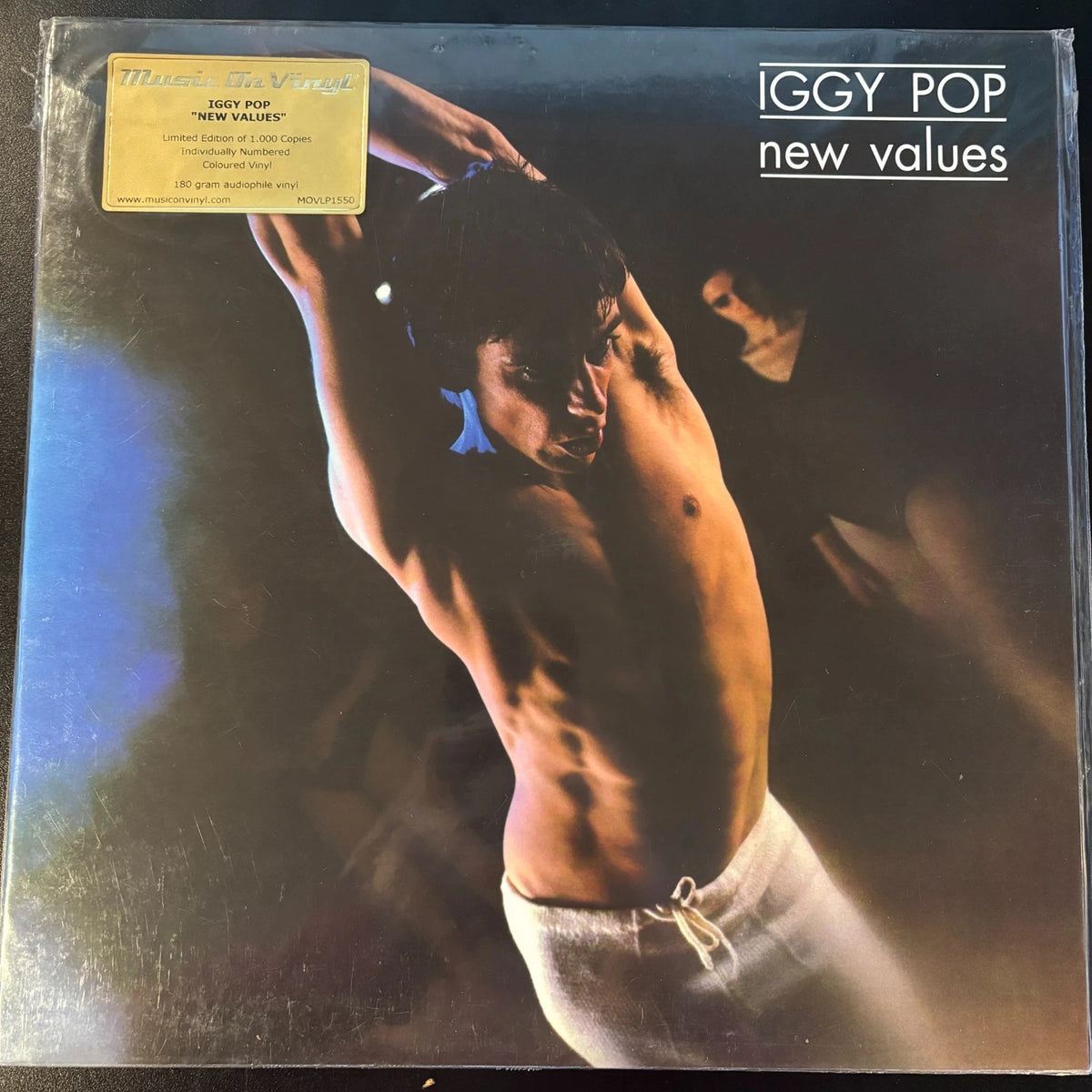 Iggy Pop New Values, LTD ED. NUMBERED 180 GRAM COLORED Vinyl LP LOW #'D COPY OOP