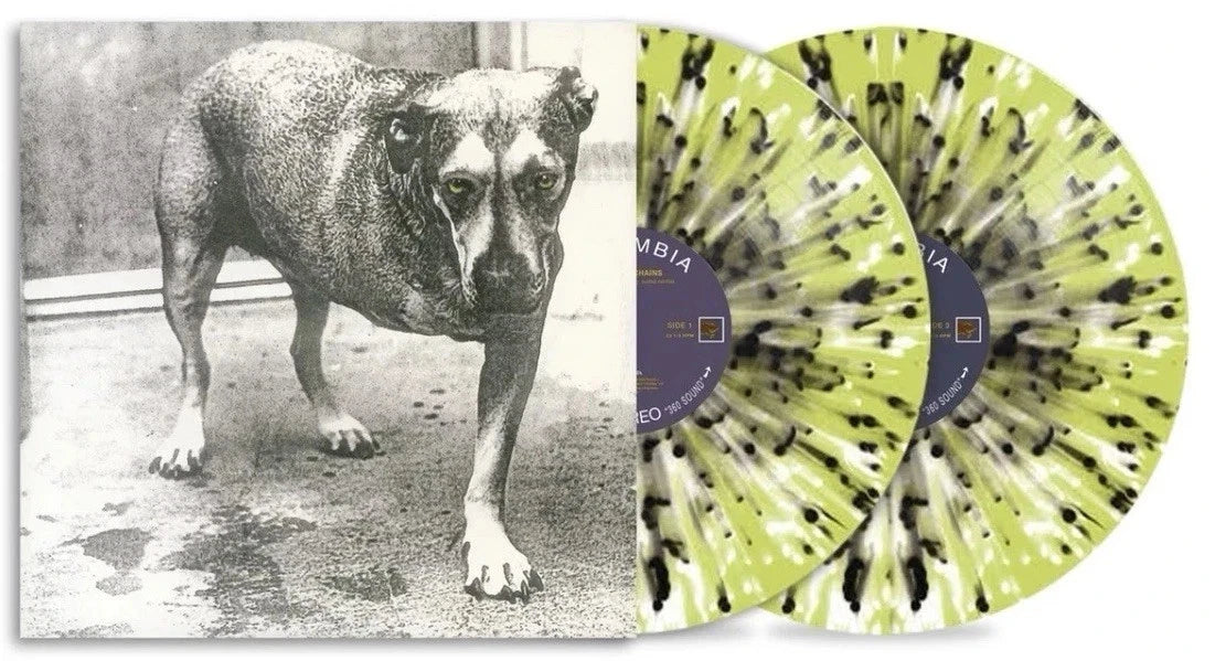 Alice In Chains, SELF TITLED, Yellow / BLACK & WHITE Splatter Vinyl 2LP GATEFOLD