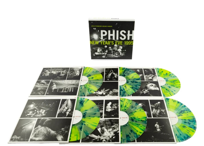 Phish New Years Eve Madison Square Garden MSG 1995 Confetti Vinyl 6LP VINYL Box