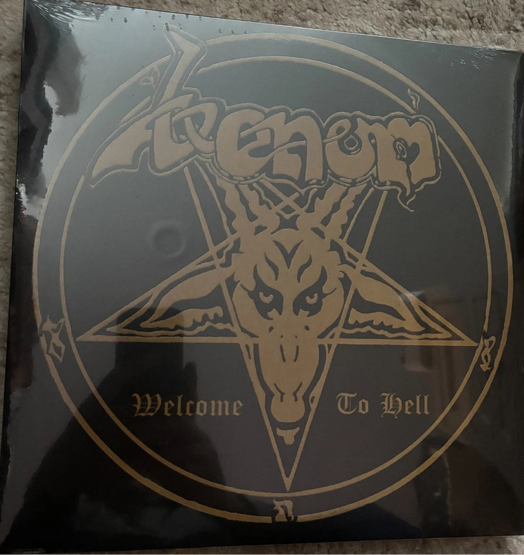VENOM, WELCOME TO HELL, 180 GRAM VINYL LP IMPORT, Black metal, NEW & SEALED