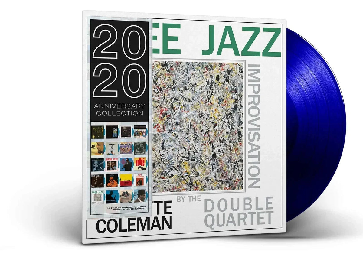Ornette Coleman, Free Jazz 180 GRAM BLUE COLORED VINYL LP UK IMPORT NEW & SEALED