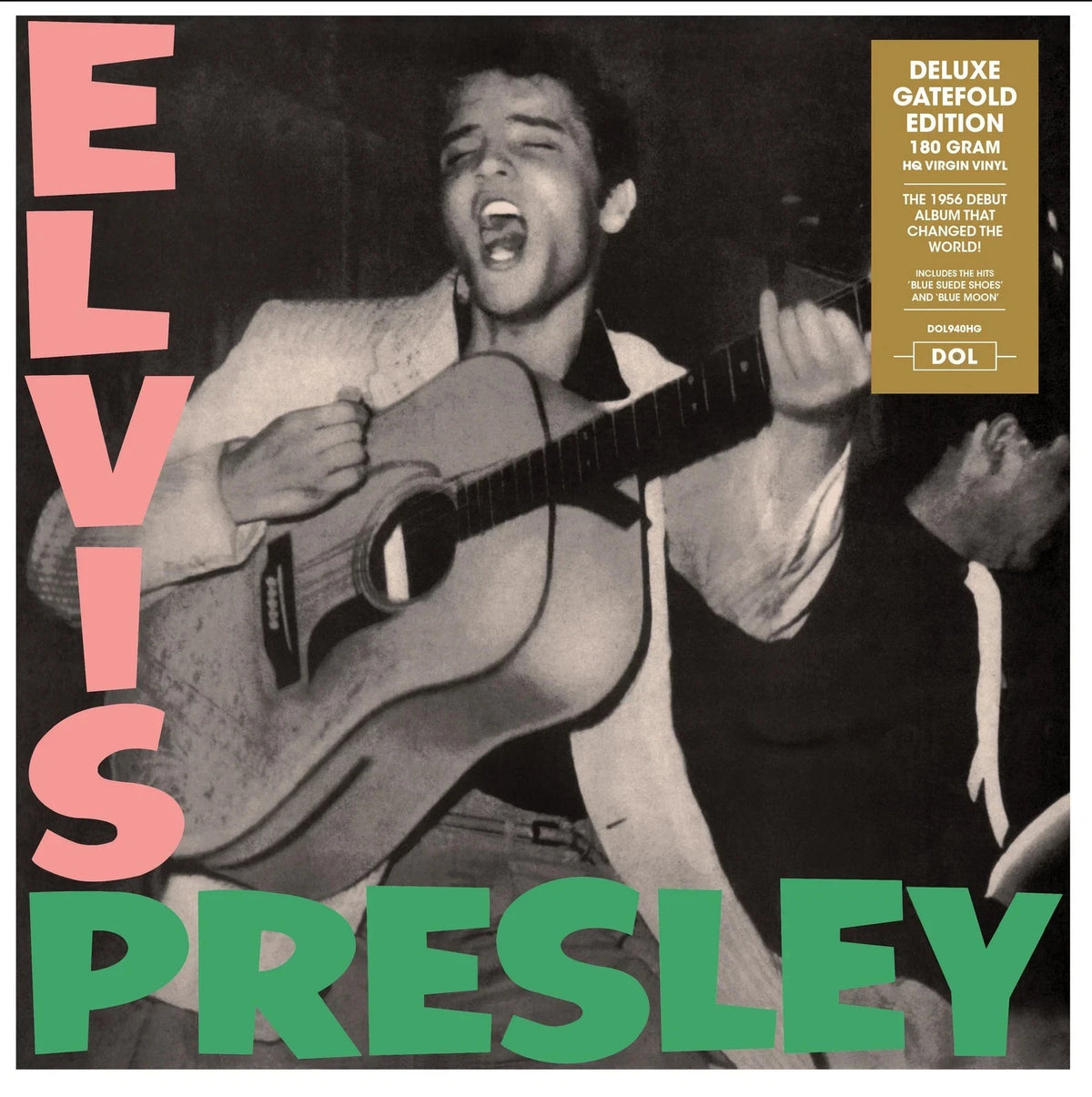 Elvis Presley, SELF TITLED DEBUT ALBUM, 180 GRAM VIRGIN Vinyl LP GATEFOLD JACKET