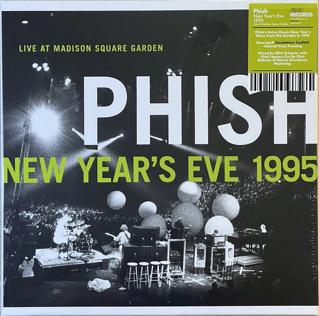 Phish New Years Eve Madison Square Garden MSG 1995 Confetti Vinyl 6LP VINYL Box