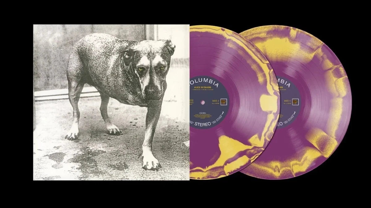 ALICE IN CHAINS 3 LEGGED DOG S/T 30th Ann. Opaque Orchid Canary Yellow Vinyl 2LP