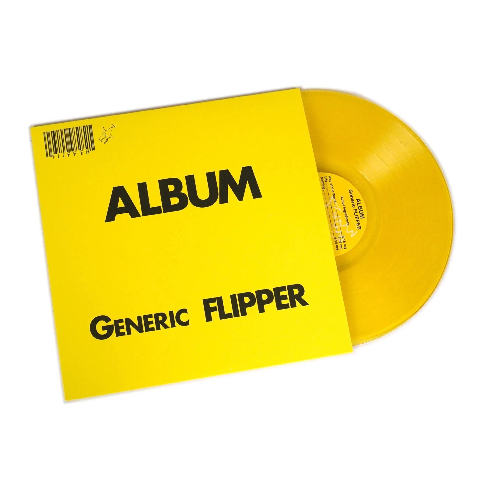 Flipper - Generic Flipper - Yellow Colored Vinyl, LIMITED EDITION, NEW & SEALED