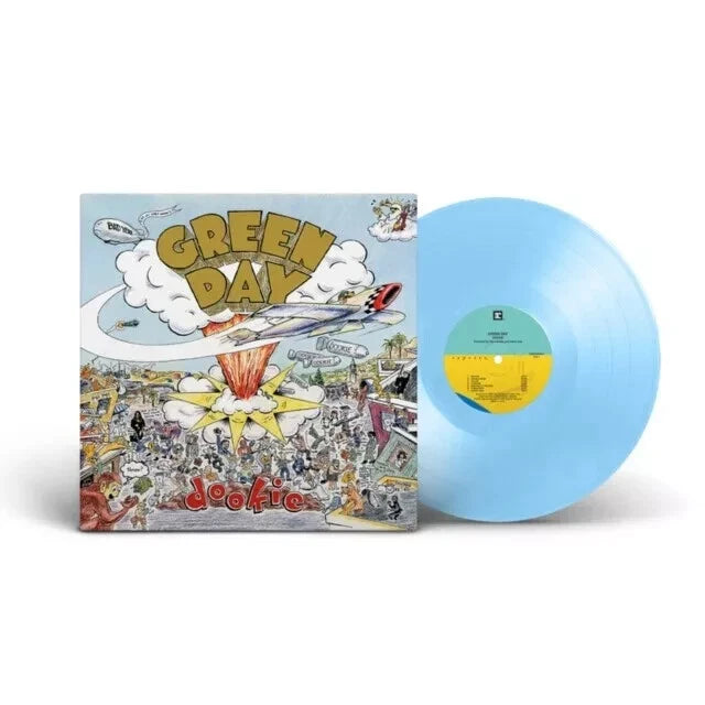 Green Day, Dookie, 30TH ANNIVERSARY BLUE COLORED Vinyl LP, NEW & SEALED