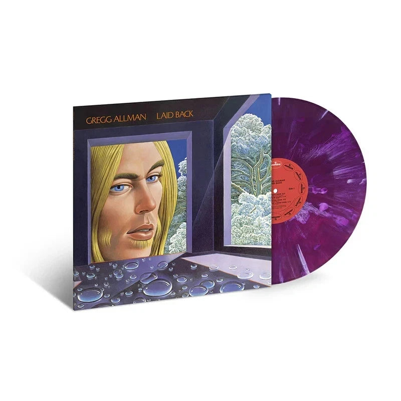 Gregg Allman, Laid Back, 180 GRAM Purple SPLATTER COLORED VINYL LP, NEW & SEALED