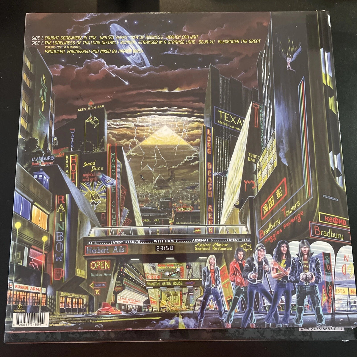 Iron Maiden – Somewhere In Time, 180g Vinyl EU Import, New