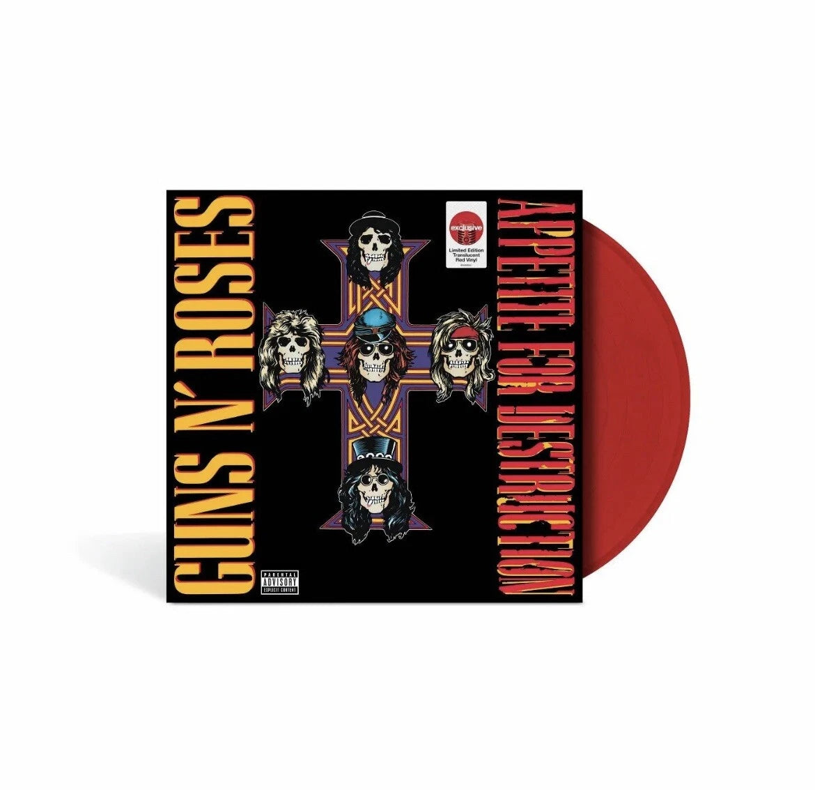 Guns N Roses Appetite For Destruction Limited Ed. Red Colored Vinyl LP New