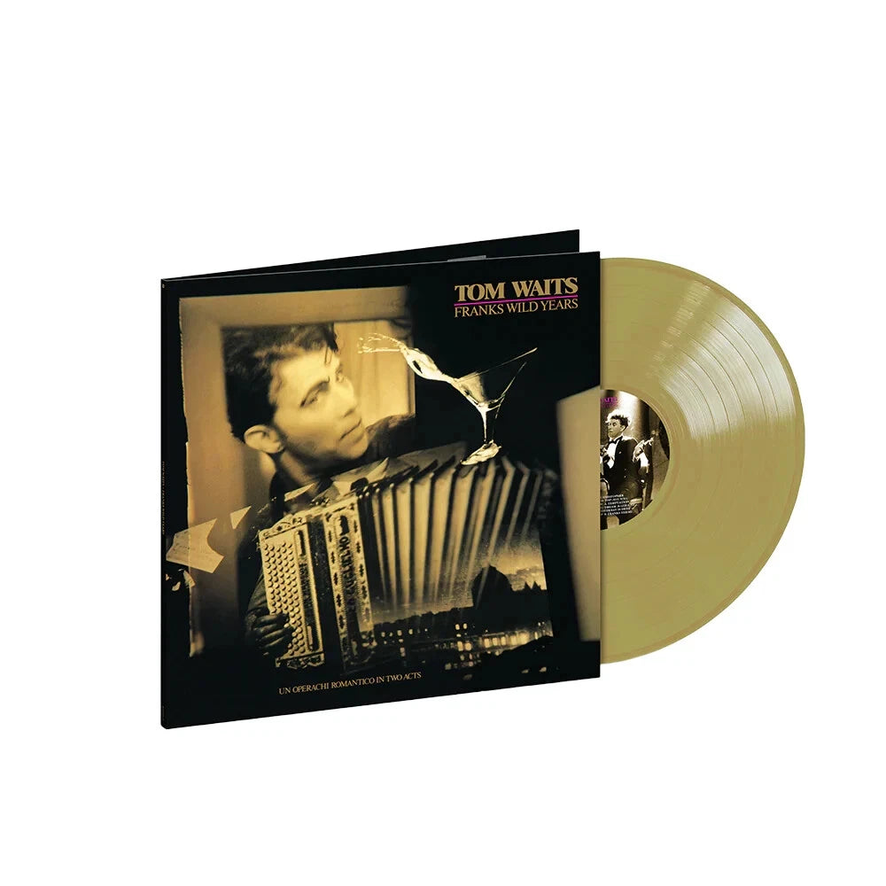 TOM WAITS, FRANKS WILD YEARS, LTD ED. 180 GRAM OPAQUE GOLD VINYL, NEW & SEALED