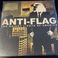 Anti-Flag Bright Lights Of America 180g LTD ED GREEN COLORED VINYL, LOW #’d copy