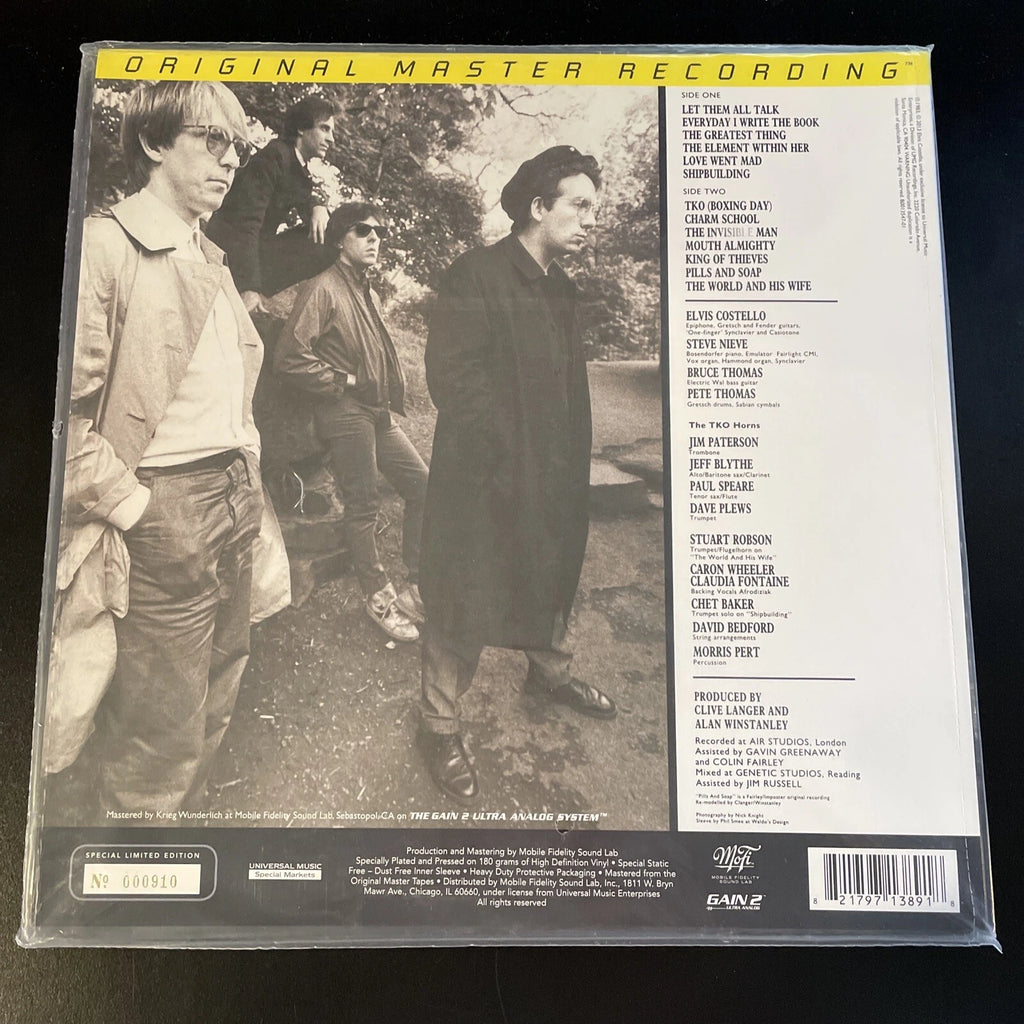 Punch the Clock, Elvis Costello & Attractions, MOFI MFSL LOW #910 180g VINYL NEW