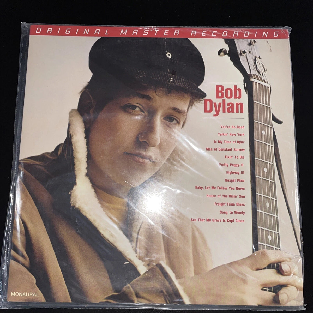 Bob Dylan SELF TITLED DEBUT MONO, MOFI MFSL, 180g 45rpm Limited Ed Numbered New