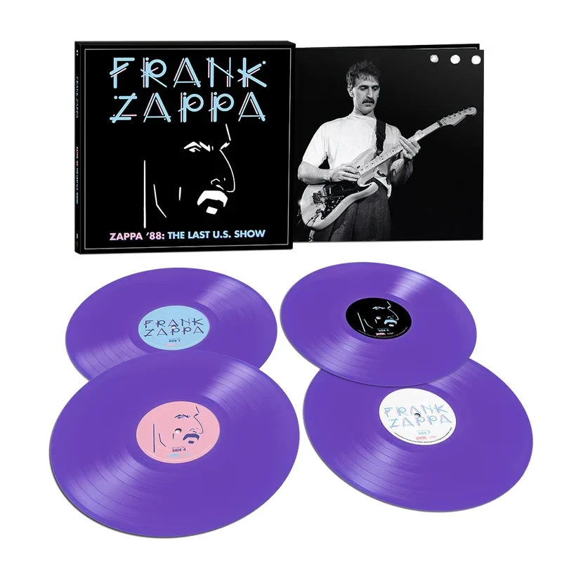 FRANK ZAPPA '88: THE LAST U.S. SHOW 180 GRAM PURPLE COLORED VINYL 4LP BOX SET
