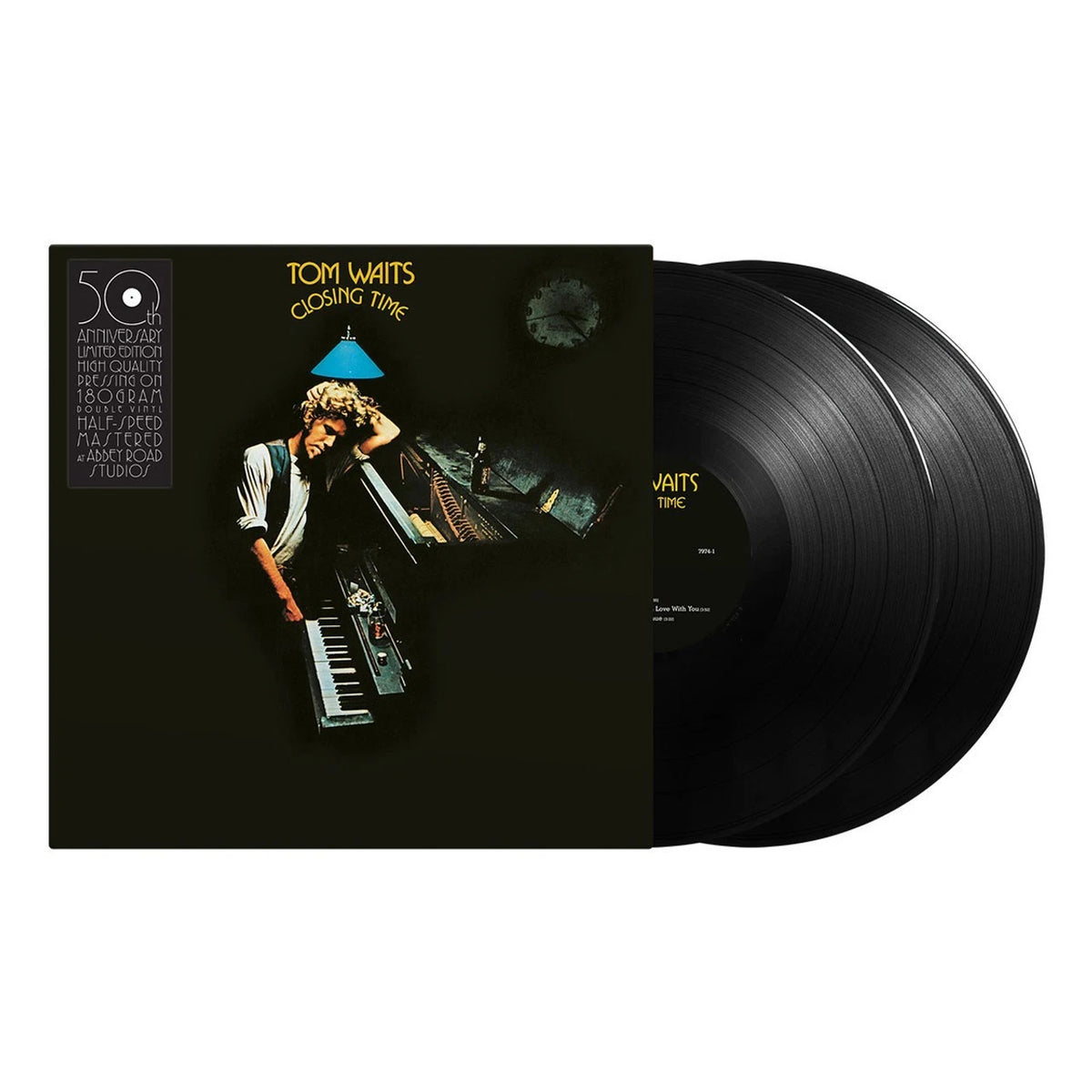 TOM WAITS Closing Time, 180 GRAM Vinyl 2LP SET, HALF-SPEED MASTERED 45RPM, NEW