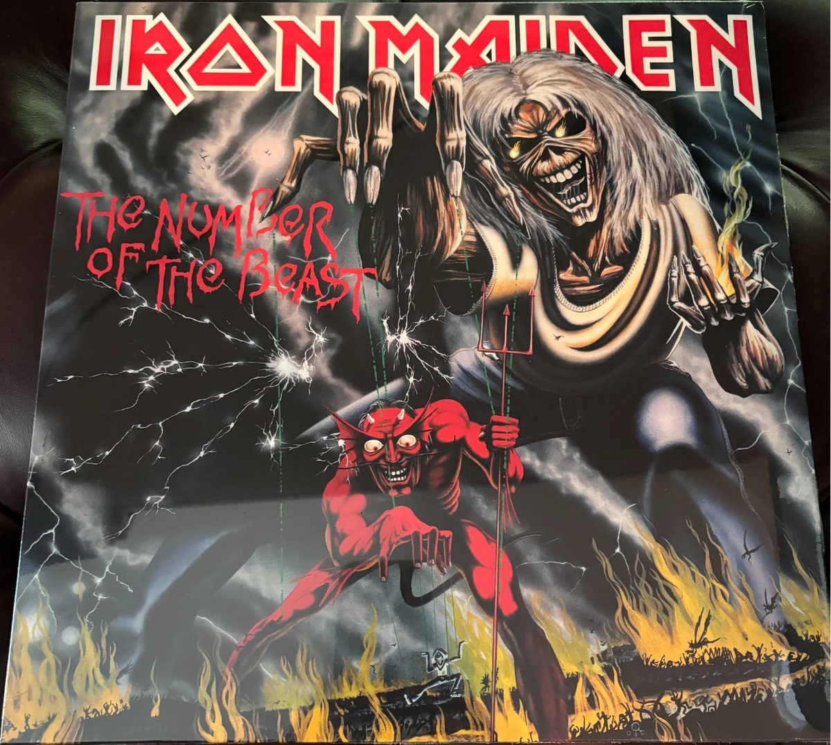 Iron Maiden Number of the Beast, 180 GRAM LP Vinyl, NEW