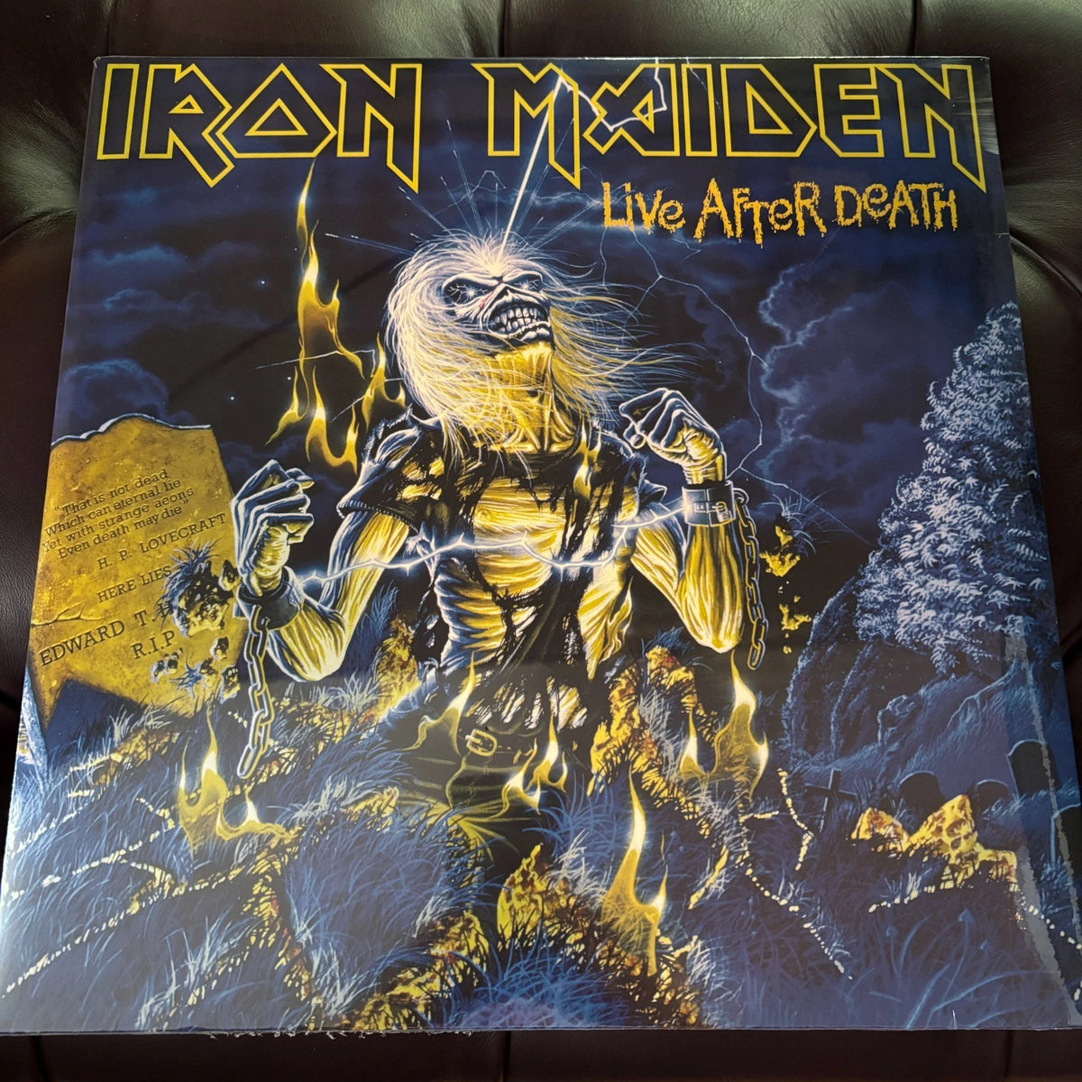 IRON MAIDEN LIVE AFTER DEATH, 2LP VINYL SET, NEW