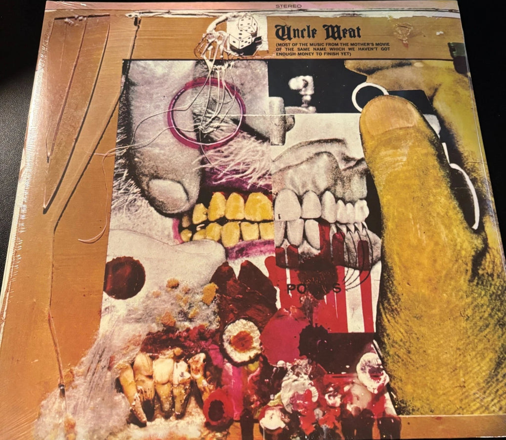 FRANK ZAPPA, UNCLE MEAT, 2LP VINYL GATEFOLD JACKET, PRESSED IN GERMANY, NEW