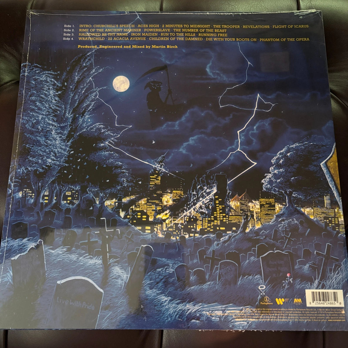 IRON MAIDEN LIVE AFTER DEATH, 2LP VINYL SET, NEW