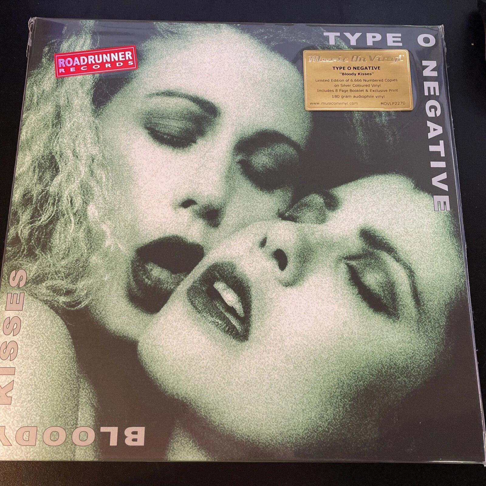 Type o Negative, Bloody Kisses Numbered Limited Ed 180g Silver Colored Vinyl 2LP