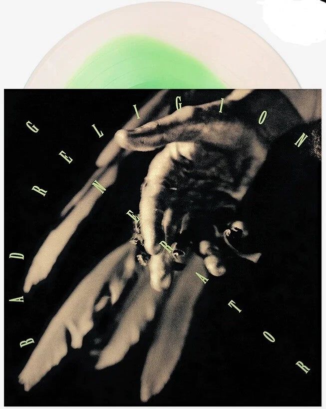 BAD RELIGION, Generator, OPAQUE GREEN WITH CLEAR COLORED VINYL LP, LTD. ED. of 750 copies