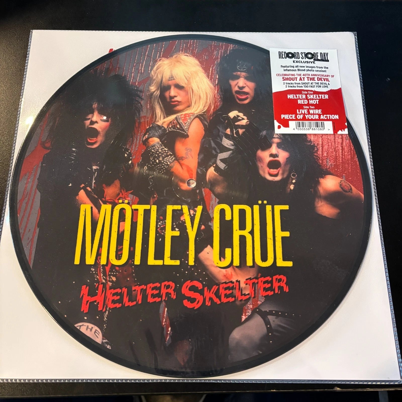 Motley Crue, Helter Skelter, 40TH ANNIVERSARY RSD PRESSING Picture DISC VINYL LP