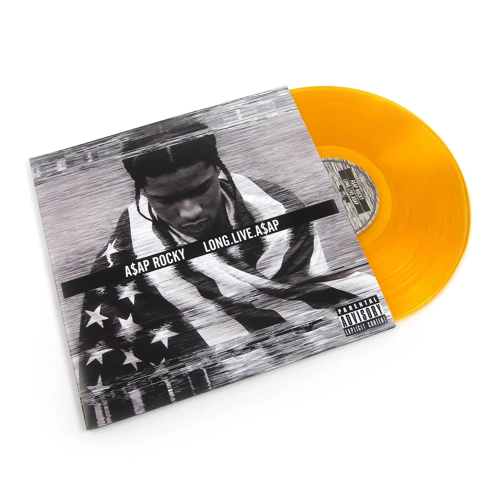 ASAP ROCKY, LONG LIVE A$AP, DELUXE ED. ORANGE/ YELLOW COLORED VINYL 2LP SET, NEW