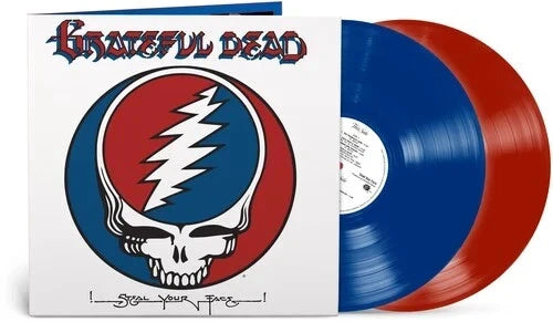 Grateful Dead, Steal Your Face, 50th Ann. Spirit Of '76 RED/BLUE COLOR VINYL 2LP