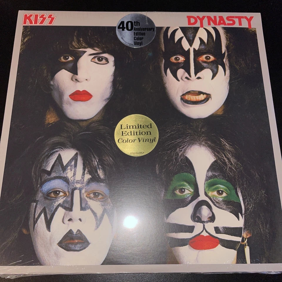 KISS Dynasty 40th Anniversary 180G Green Colored Vinyl Limited Edition New OOP
