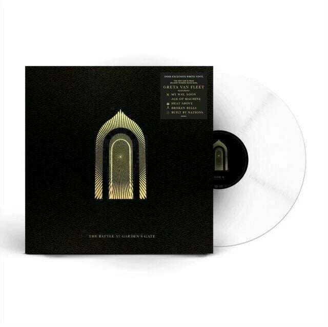Greta Van Fleet, The Battle At Garden's Gate, 2LP White Colored Vinyl NEW Sealed