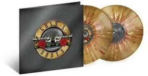Guns N’ Roses, Greatest Hits Limited Ed. Gold, Red, White Splatter Vinyl 2LP New