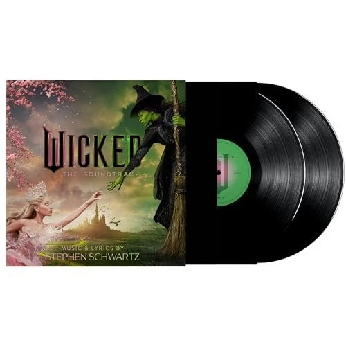 Wicked: SOUNDTRACK, 2LP VINYL LP GATEFOLD JACKET, Ariana Grande, Cynthia Erivo NEW