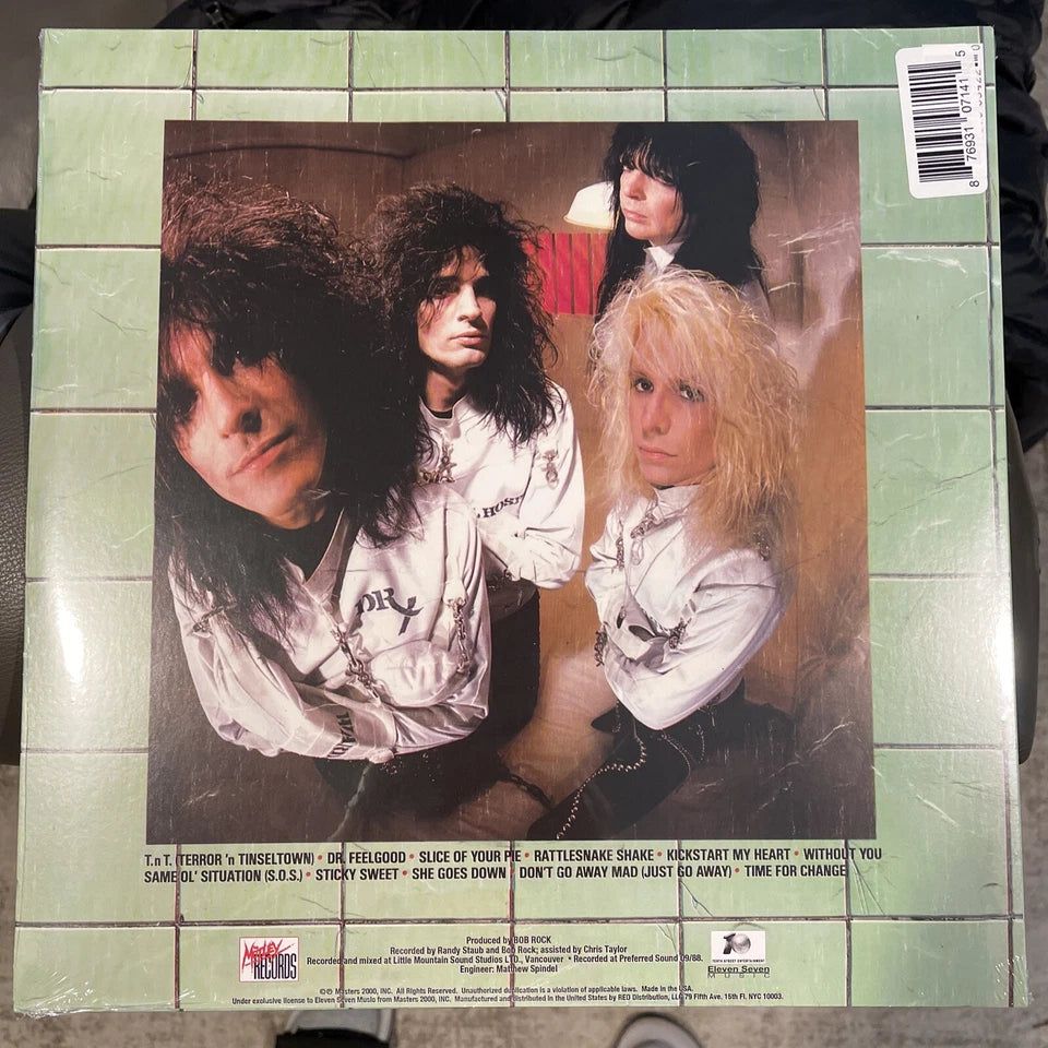 Motley Crue, Dr. Feelgood 180g Red MAGMA COLORED Vinyl LP Limited Ed. New Sealed