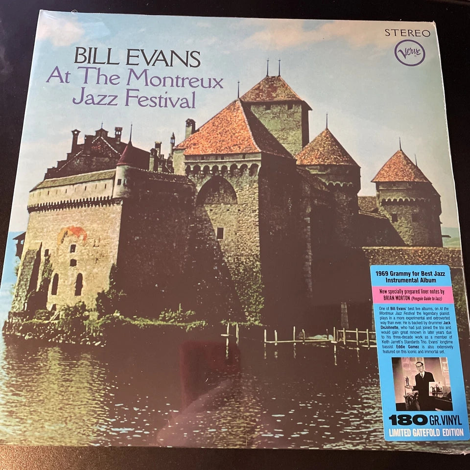 Bill Evans, At The Montreux Jazz Festival, 180 Gram Limited Edition Vinyl LP New