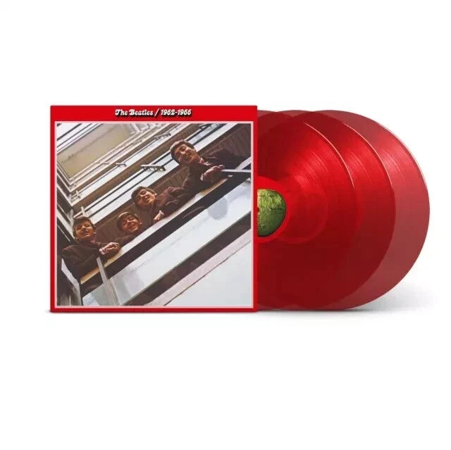 Beatles, RED ALBUM 1962-1966 Red COLORED Vinyl 3LP, Half-Speed MASTERING