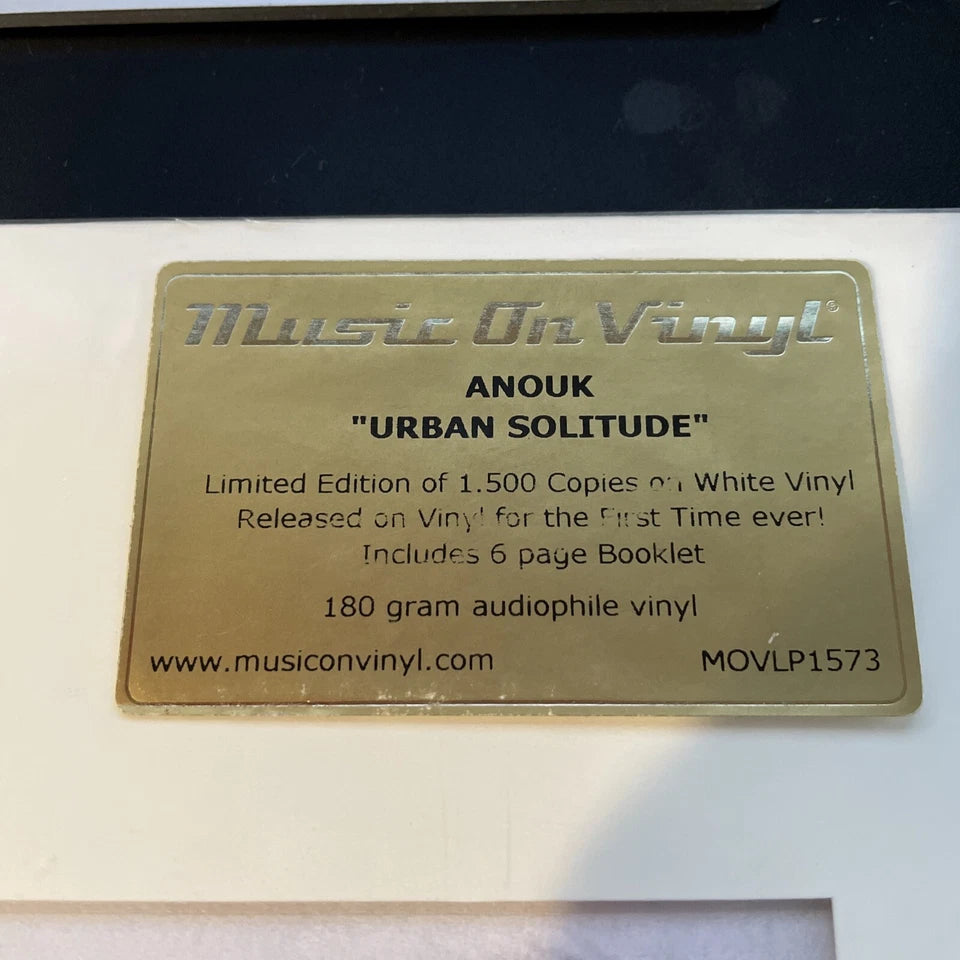 ANOUK Teeuwe, URBAN SOLITUDE, 180 GRAM WHITE COLORED VINYL LP, LTD ED LOW #’d copy NEW